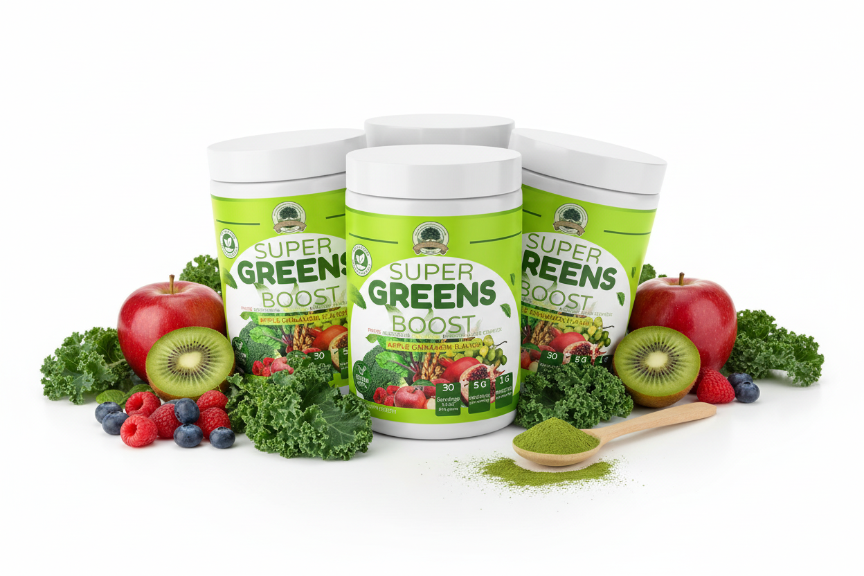 Super Greens Boost Bundle Shot